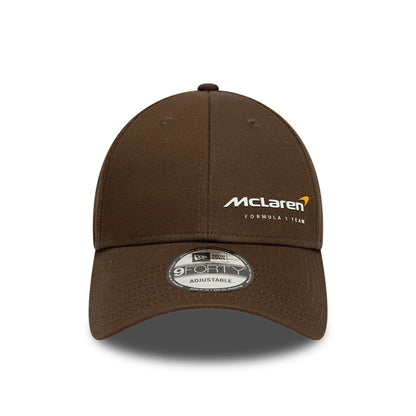This is a McLaren Racing Essential Brown 9FORTY Adjustable Cap 2