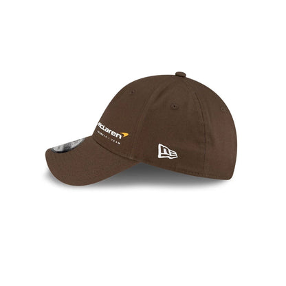 This is a McLaren Racing Essential Brown 9FORTY Adjustable Cap 4
