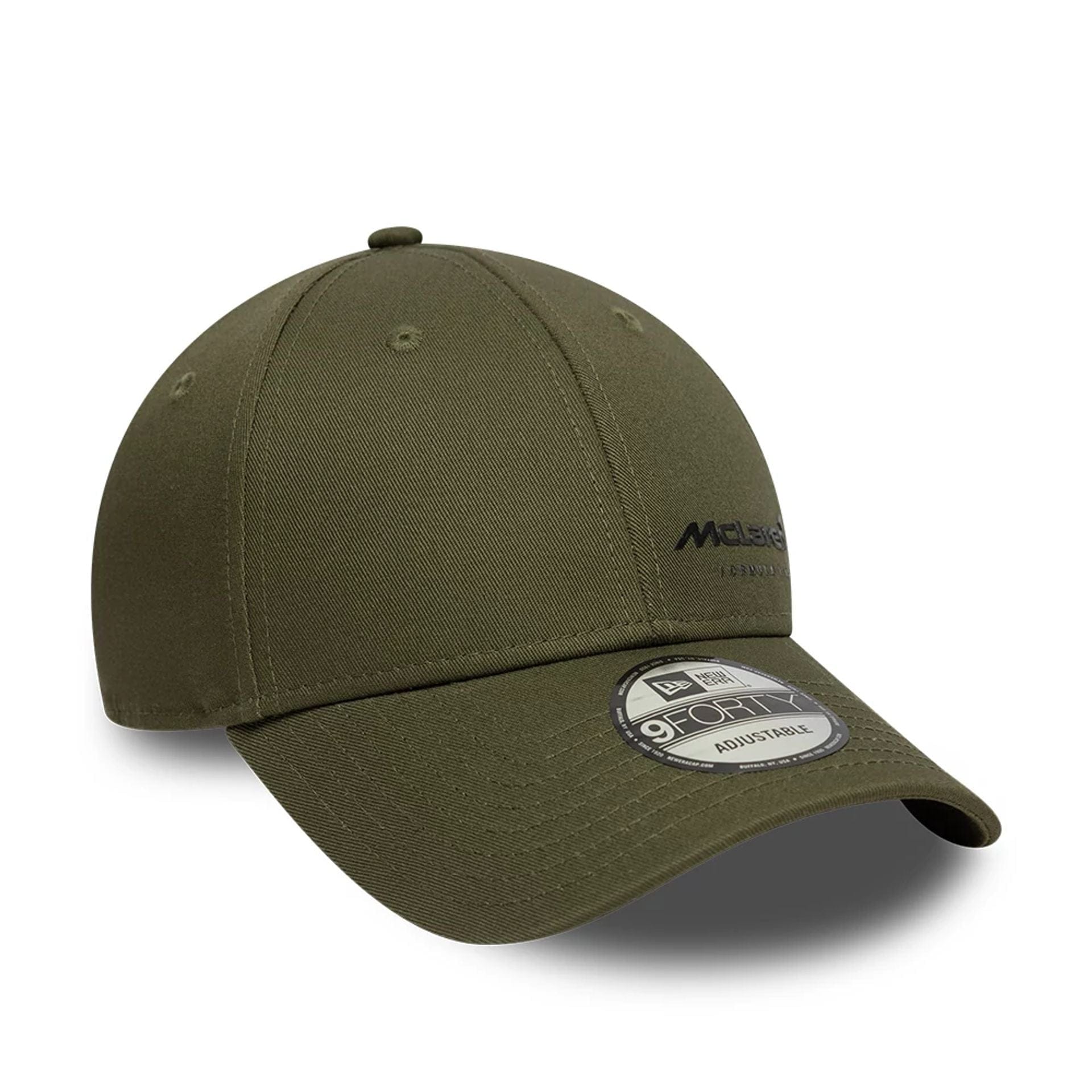 This is a McLaren Racing Essential Dark Green 9FORTY Adjustable Cap 3