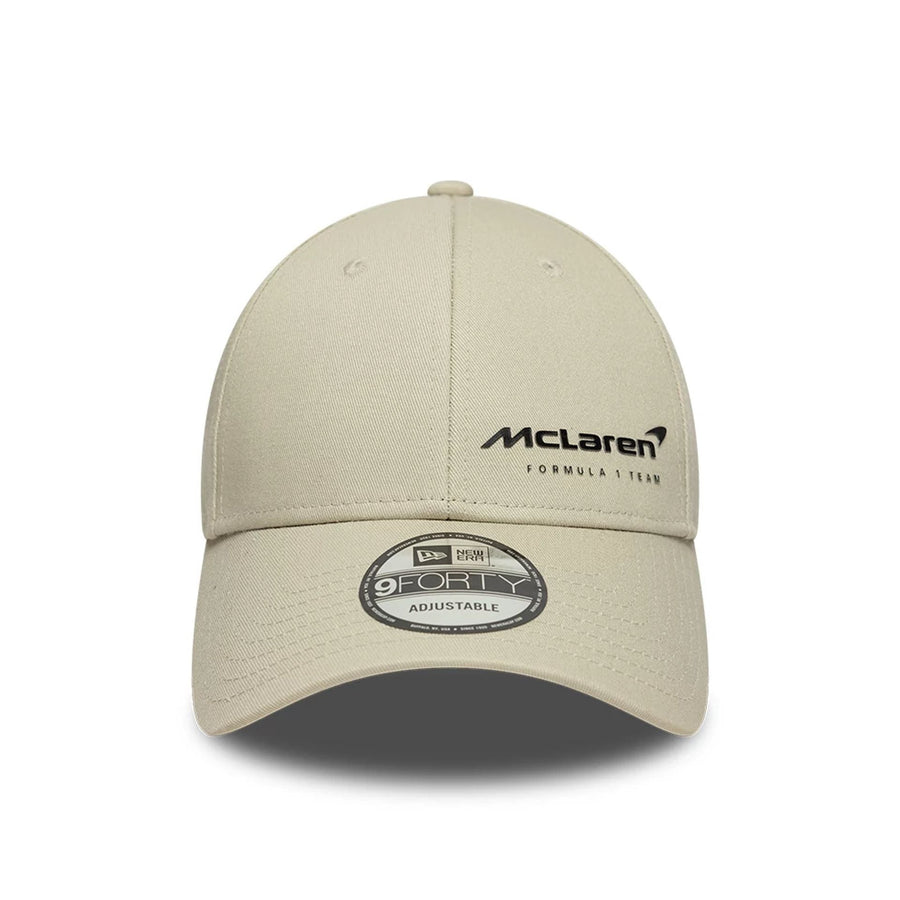 This is a McLaren Racing Essential Cream 9FORTY Adjustable Cap 2