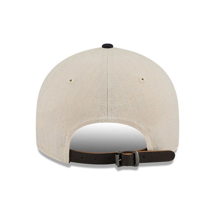 This is a Arizona Diamondbacks MLB Americana Herringbone White Retro Crown 9FIFTY Adjustable Cap 3