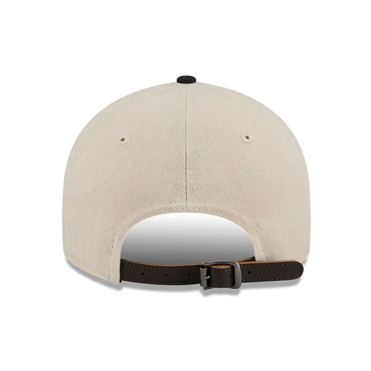 This is a Chicago White Sox MLB Americana Herringbone White Retro Crown 9FIFTY Adjustable Cap 3