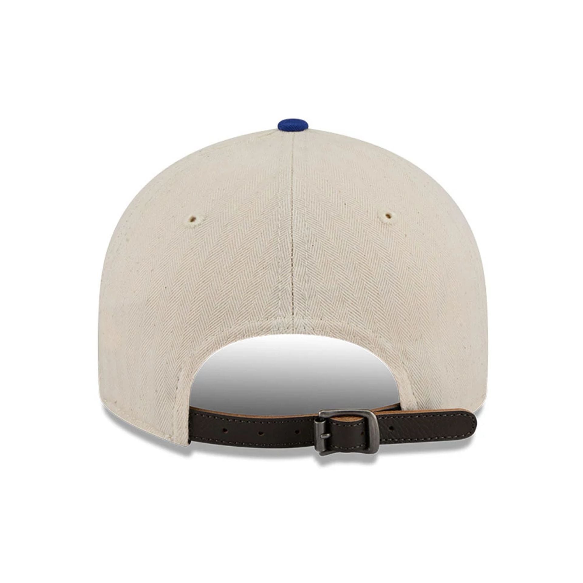 This is a LA Dodgers MLB Americana Herringbone Dark White Retro Crown 9FIFTY Adjustable Cap 3