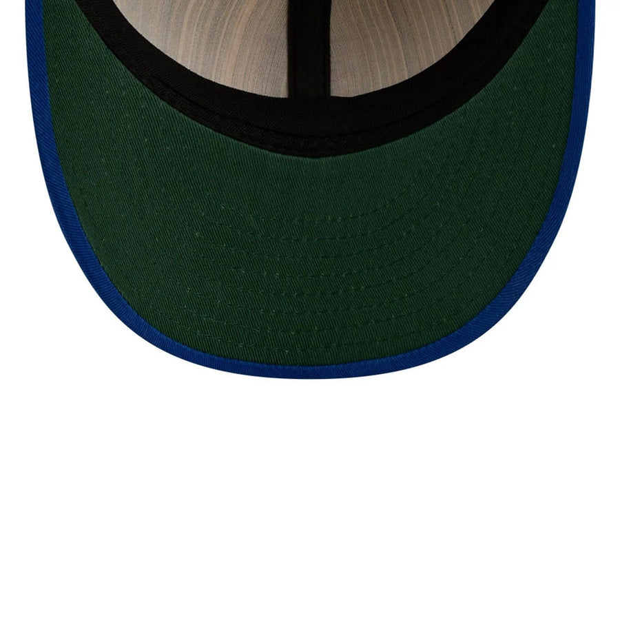 This is a New York Mets MLB Americana Herringbone White Retro Crown 9FIFTY Adjustable Cap 2