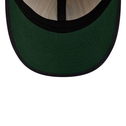 This is a Seattle Mariners MLB Americana Herringbone White Retro Crown 9FIFTY Adjustable Cap 2