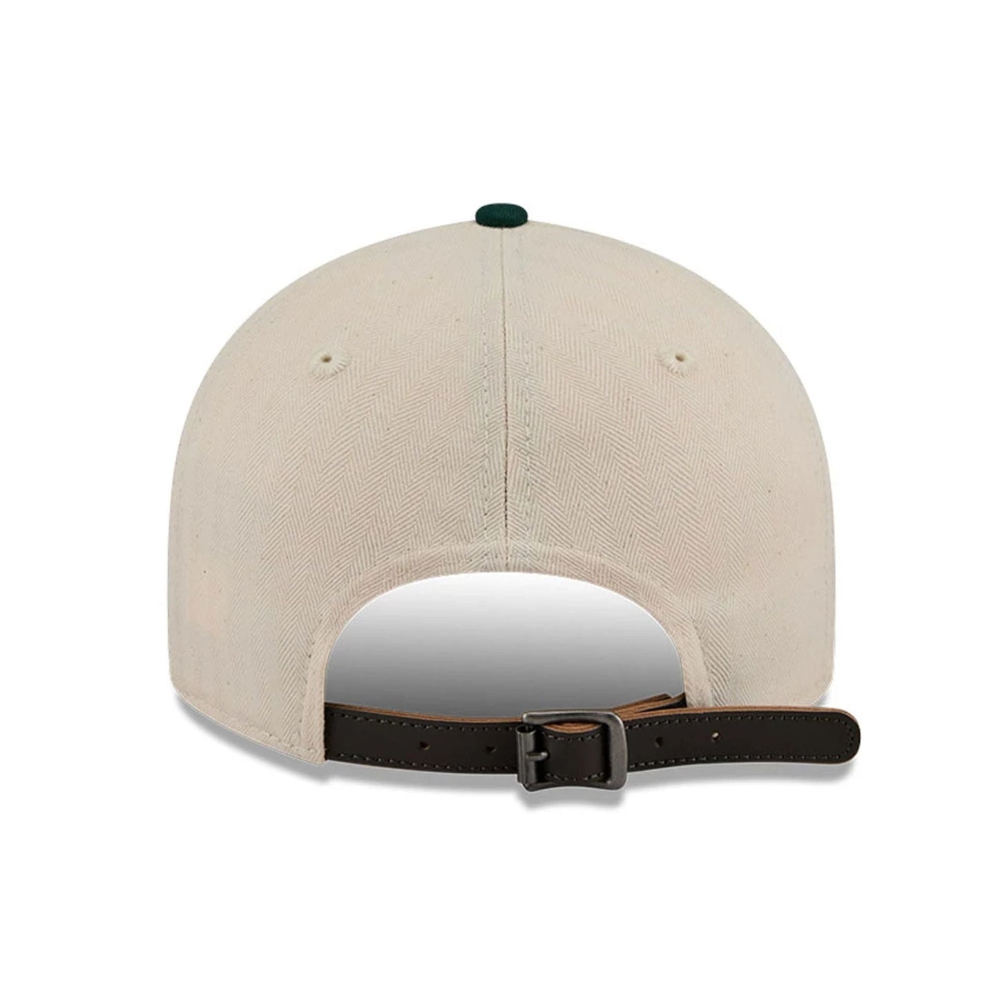 This is a Athletics MLB Americana Herringbone White Retro Crown 9FIFTY Adjustable Cap 2