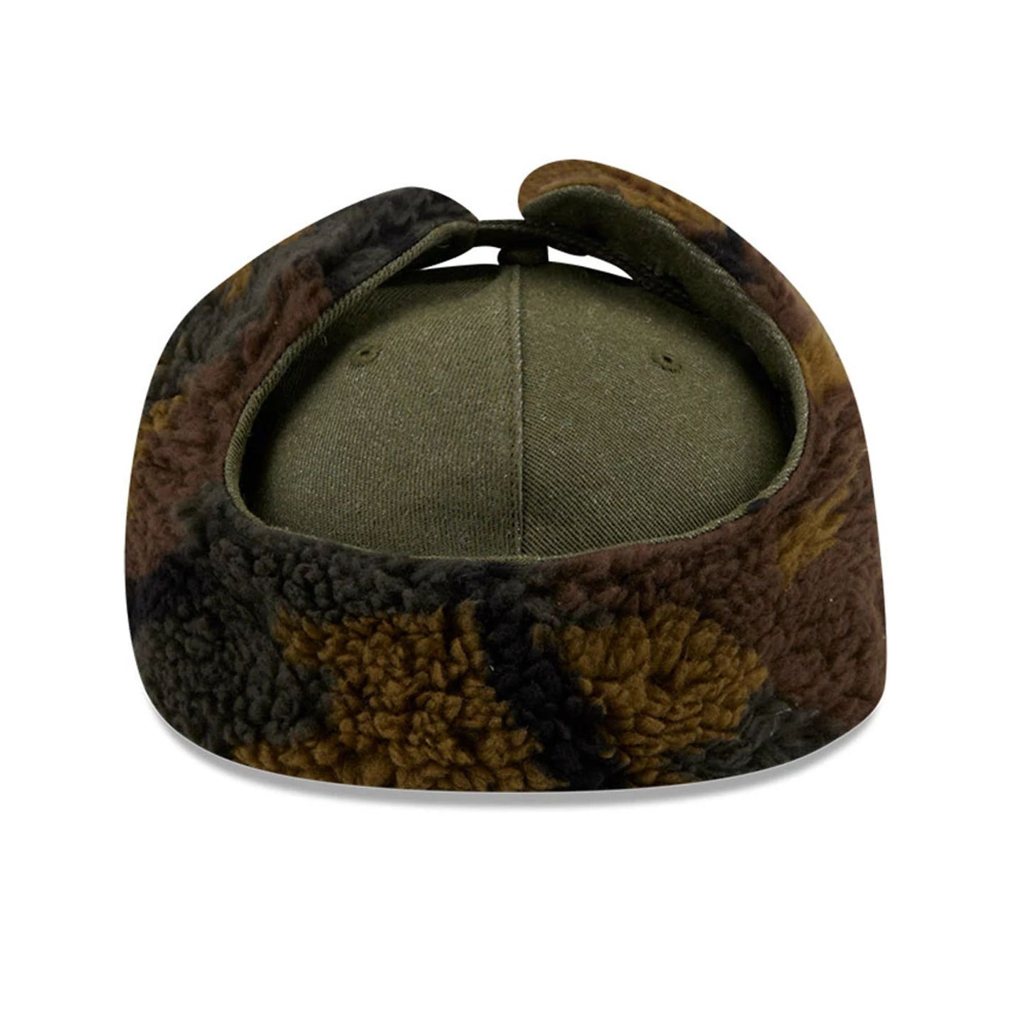 This is a LA Dodgers MLB Camo Open Green Retro Crown 59FIFTY Fitted Cap 5