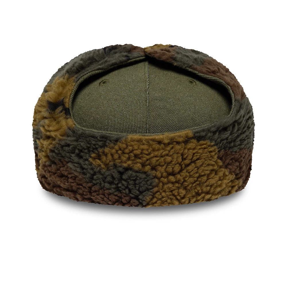 This is a Boston Red Sox MLB Camo Open Green Retro Crown 59FIFTY Fitted Cap 6