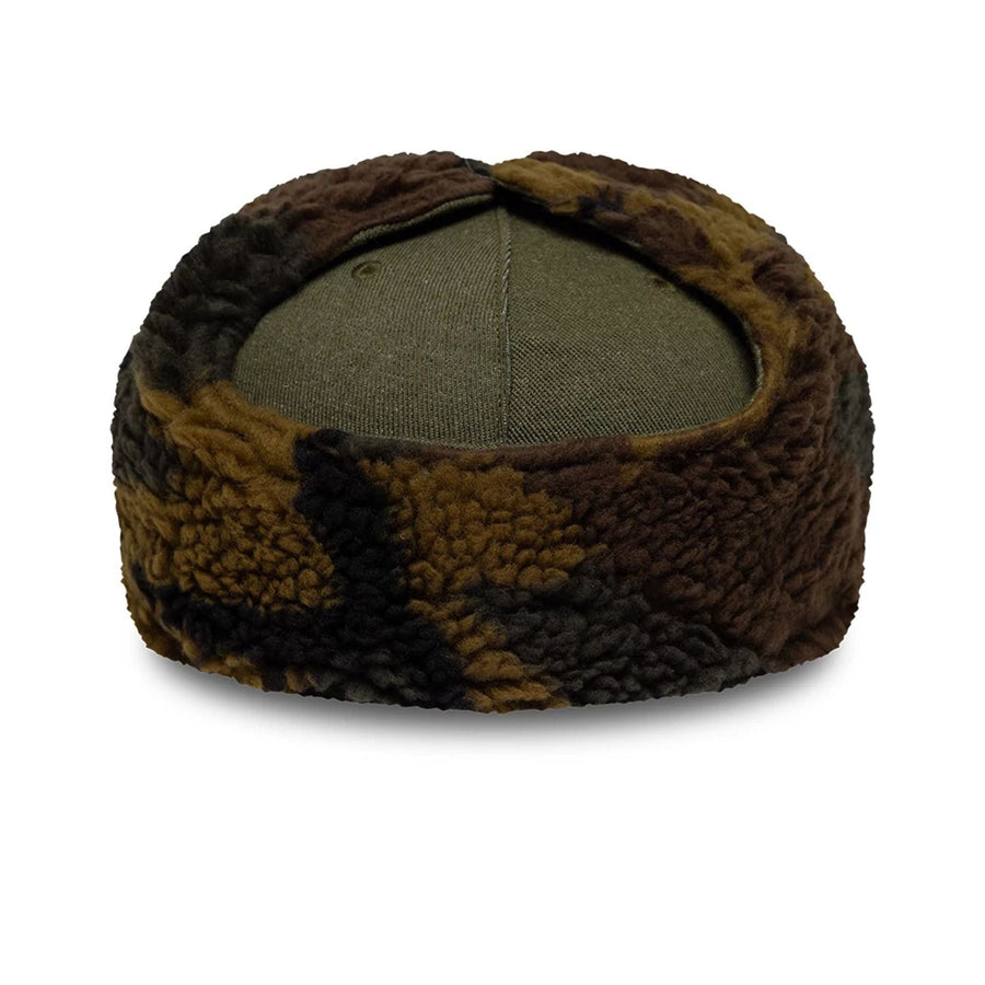 This is a New York Mets MLB Camo Open Green Retro Crown 59FIFTY Fitted Cap 6