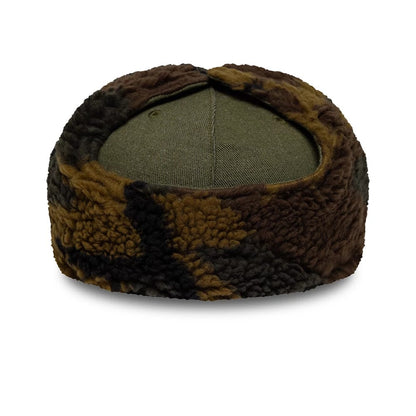 This is a New York Mets MLB Camo Open Green Retro Crown 59FIFTY Fitted Cap 6