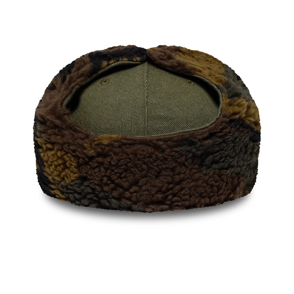 This is a Atlanta Braves MLB Camo Open Green Retro Crown 59FIFTY Fitted Cap 6