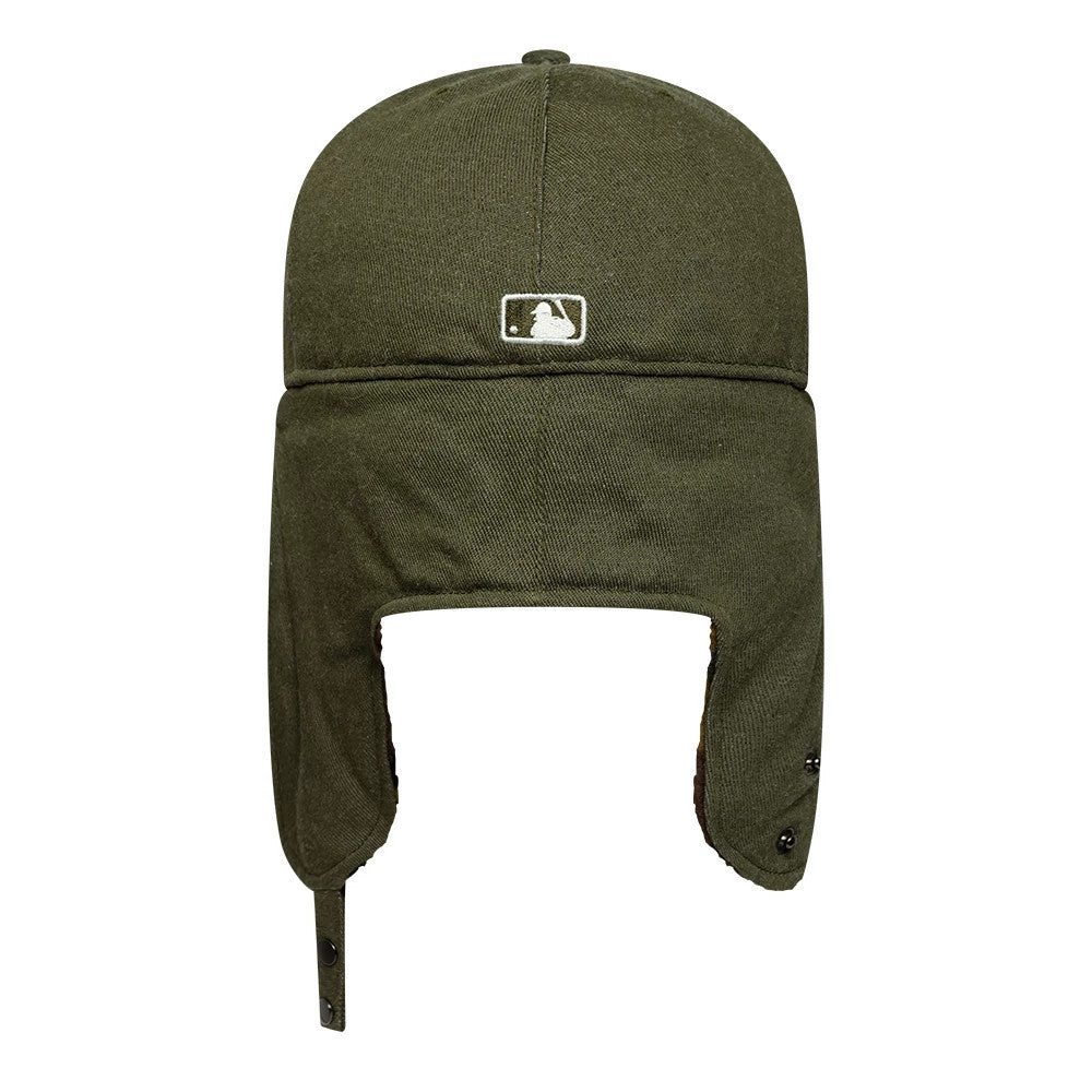 This is a Atlanta Braves MLB Camo Open Green Retro Crown 59FIFTY Fitted Cap 9