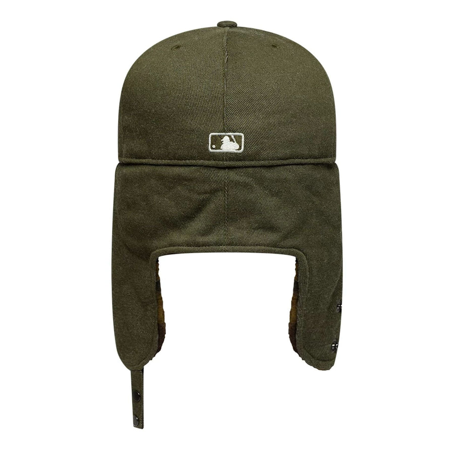 This is a Athletics MLB Camo Open Green Retro Crown 59FIFTY Fitted Cap 9