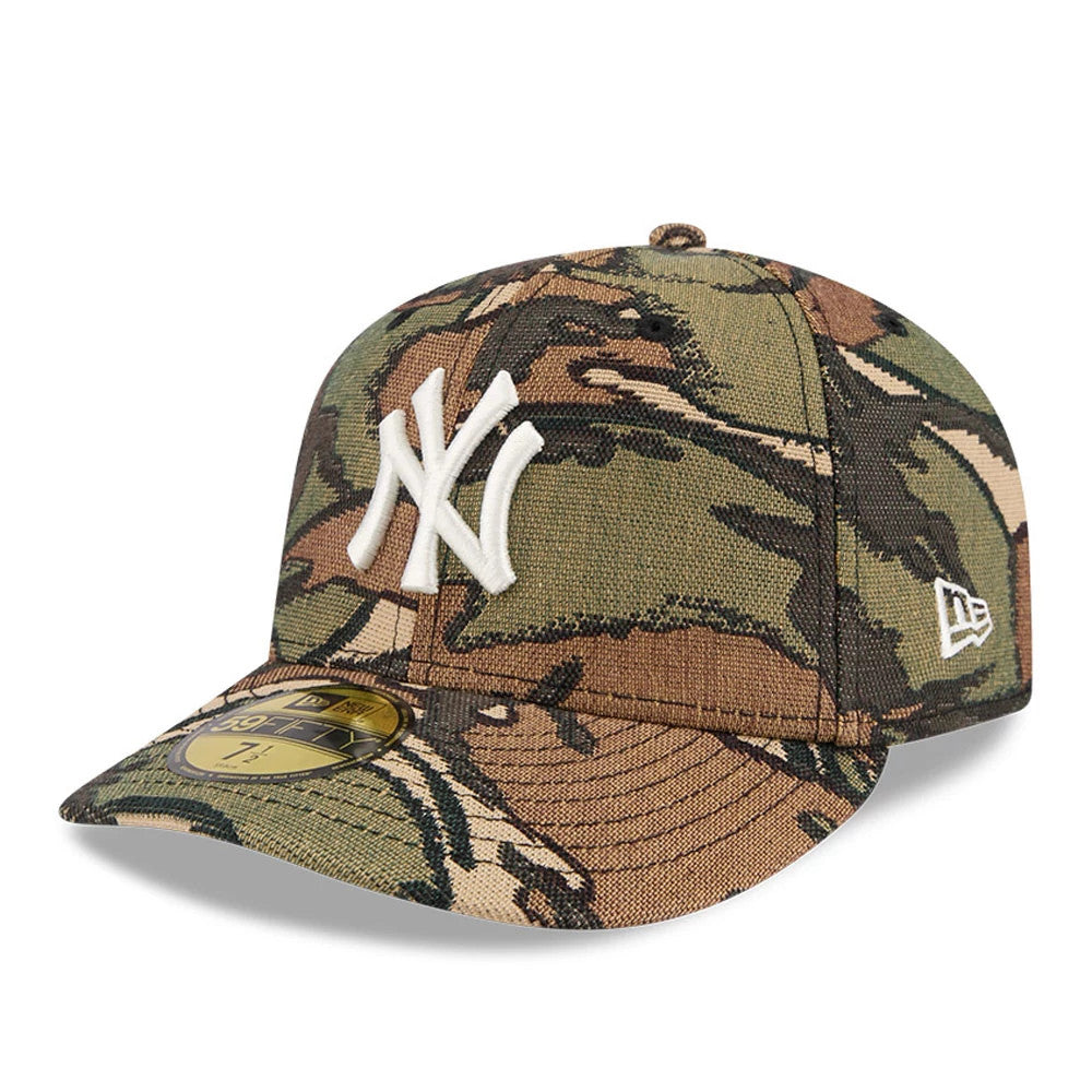 MLB Jacquard Camo New York Yankees Camo 59FIFTY Fitted Cap | NEC EN-GB