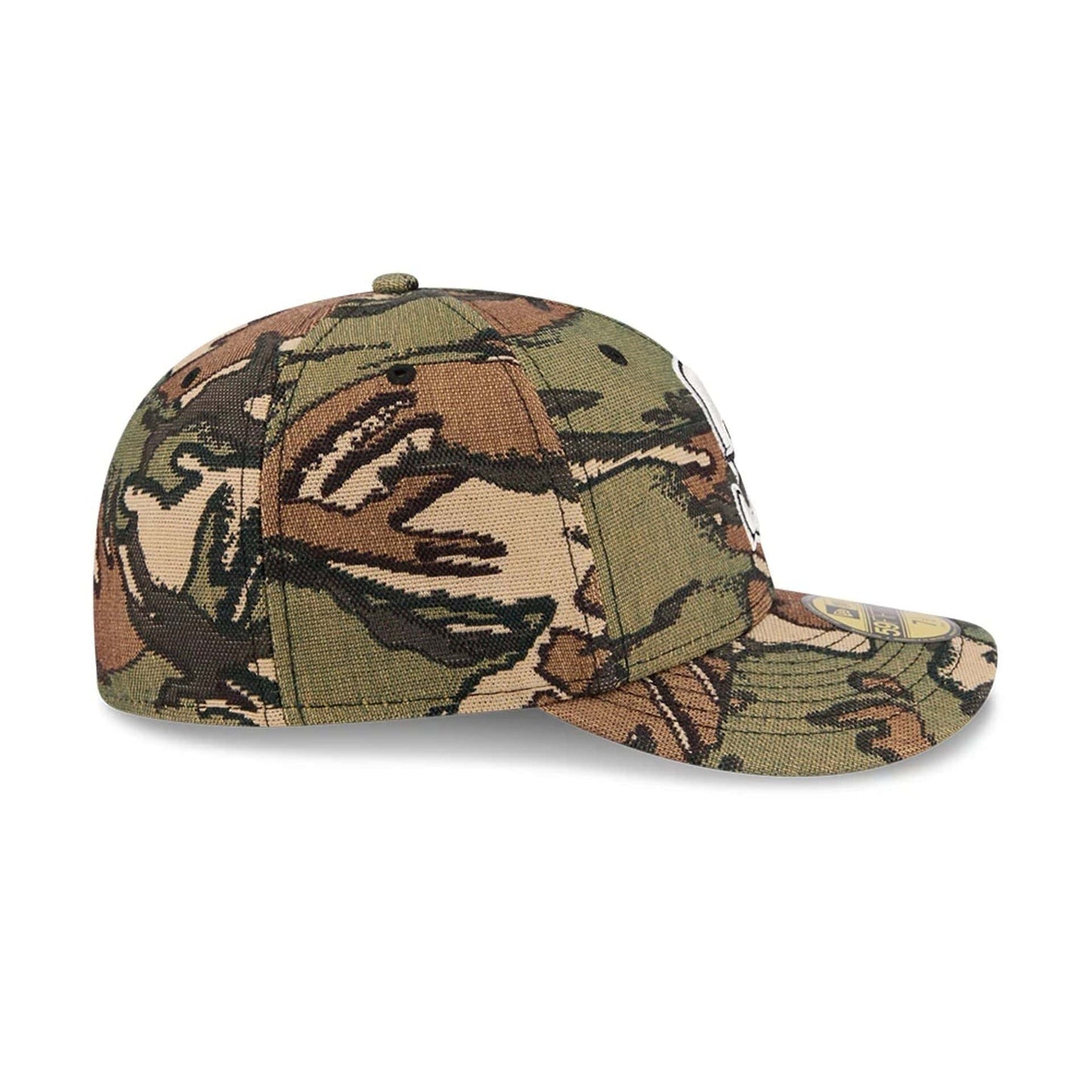 This is a Seattle Mariners MLB Jacquard Camo 59FIFTY Fitted Cap 6