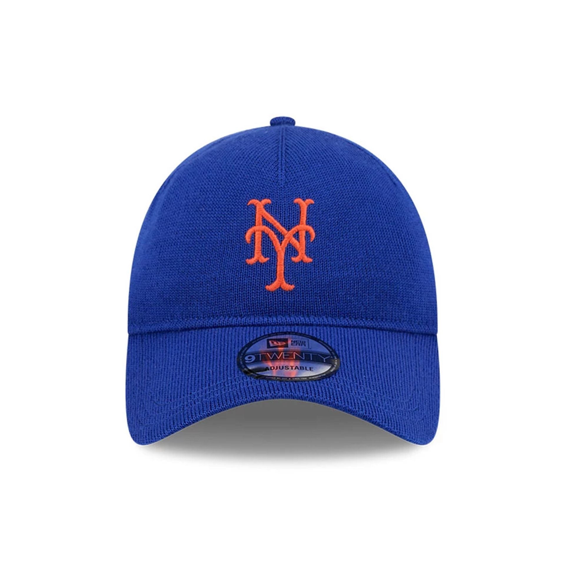 This is a New York Mets MLB Merino Wool Blue 9TWENTY Adjustable Cap 2