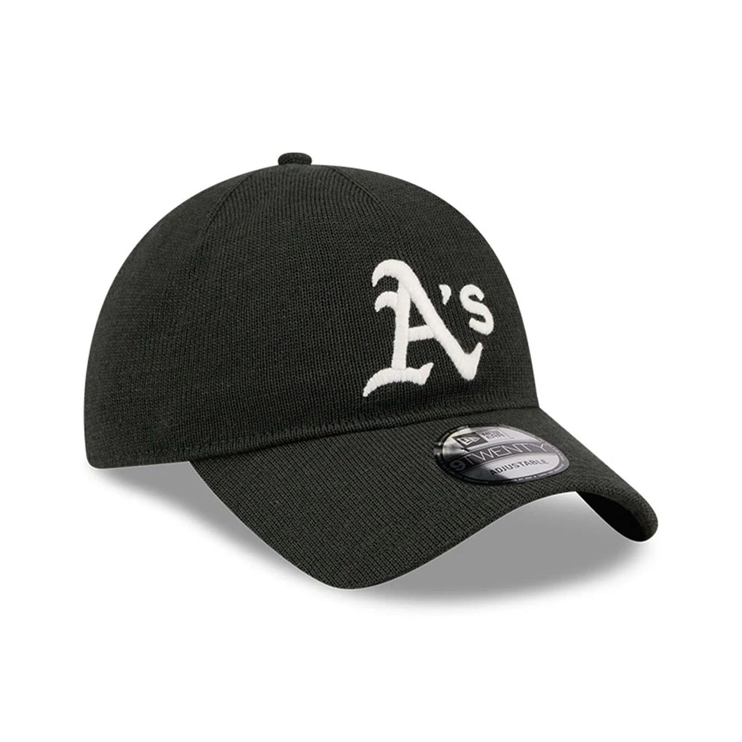 This is a Athletics MLB Merino Wool Dark Green 9TWENTY Adjustable Cap 3