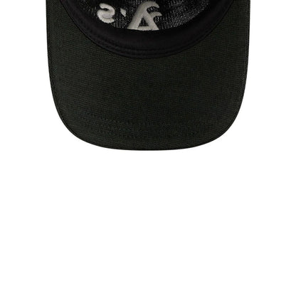 This is a Athletics MLB Merino Wool Dark Green 9TWENTY Adjustable Cap 7