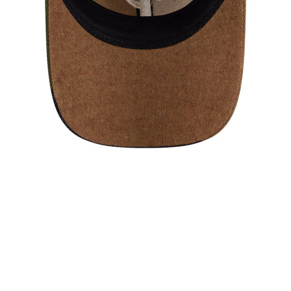 This is a Philadelphia Phillies MLB Patchwork Open Brown 9TWENTY Adjustable Cap 7