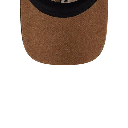 This is a Athletics MLB Patchwork Open Brown 9TWENTY Adjustable Cap 7