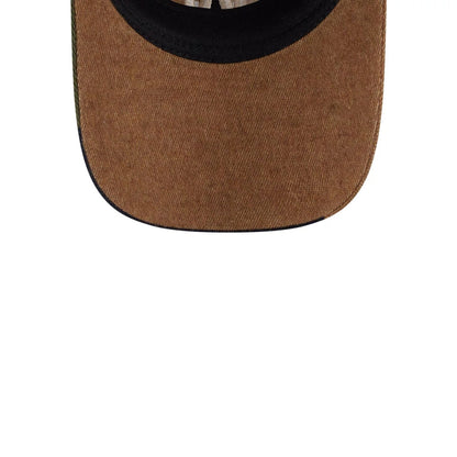 This is a LA Dodgers MLB Patchwork Open Brown 9TWENTY Adjustable Cap 7