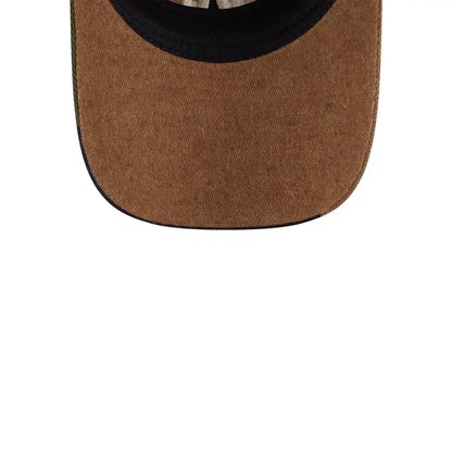 This is a LA Dodgers MLB Patchwork Open Brown 9TWENTY Adjustable Cap 7