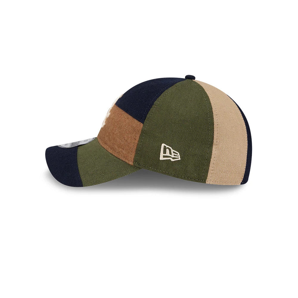 This is a Chicago White Sox MLB Patchwork Open Brown 9TWENTY Adjustable Cap 5