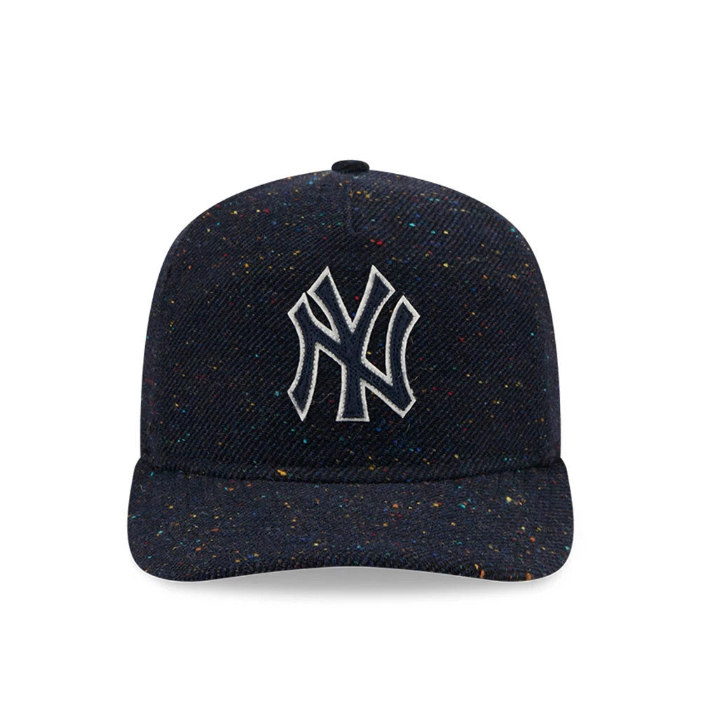 This is a New York Yankees MLB Speckled Wool Navy 19TWENTY Adjustable Cap 4