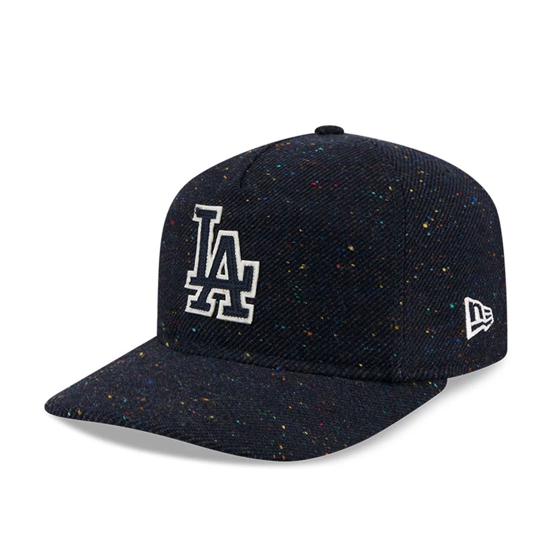 This is a LA Dodgers MLB Speckled Wool Navy 19TWENTY Adjustable Cap 1