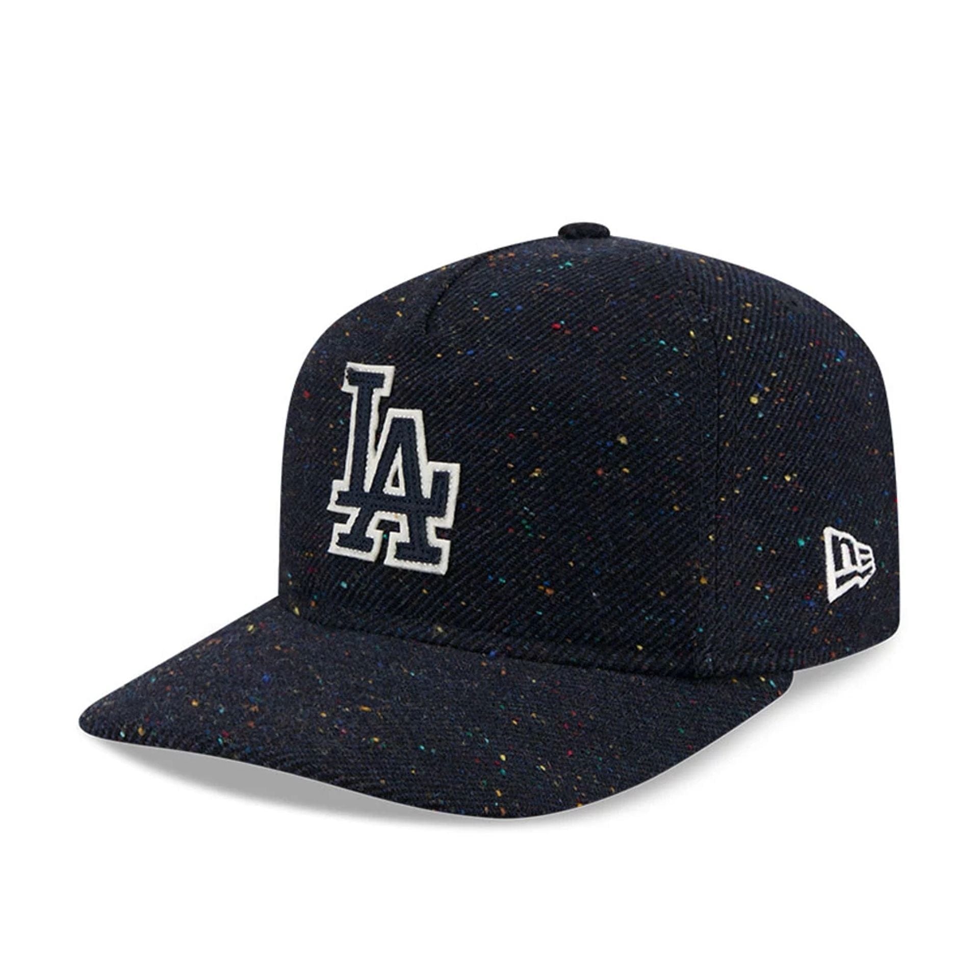 This is a LA Dodgers MLB Speckled Wool Navy 19TWENTY Adjustable Cap 1