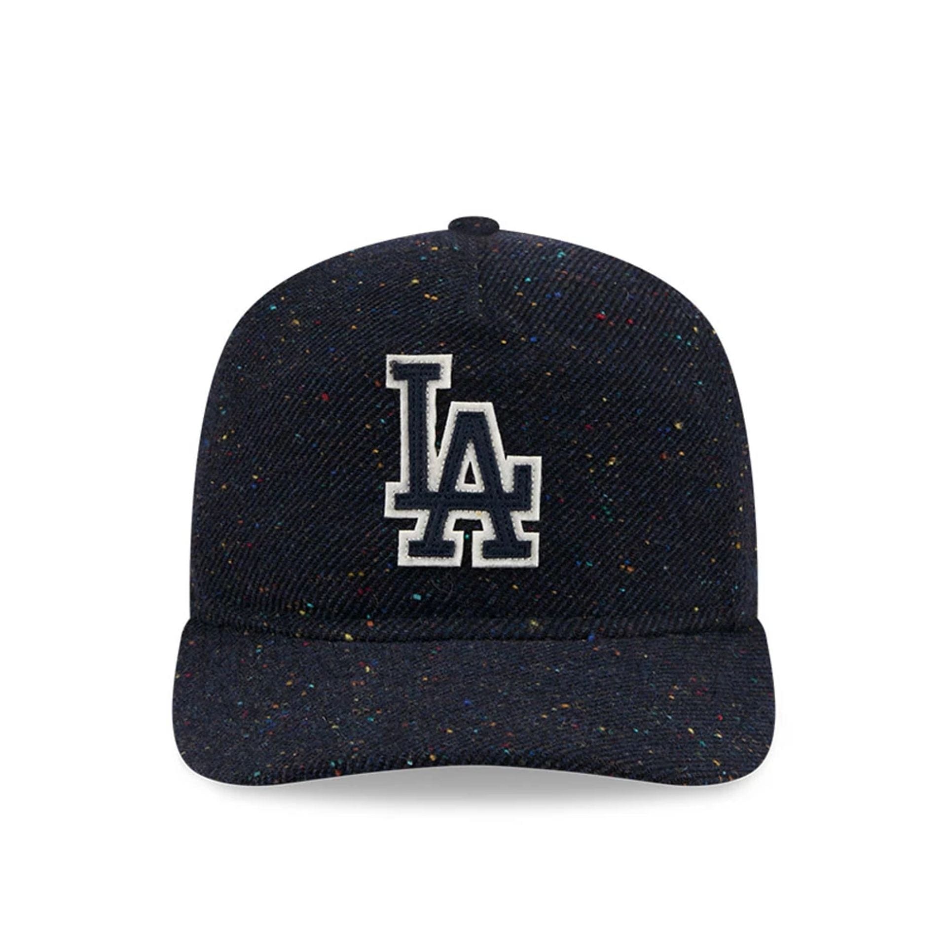 This is a LA Dodgers MLB Speckled Wool Navy 19TWENTY Adjustable Cap 4