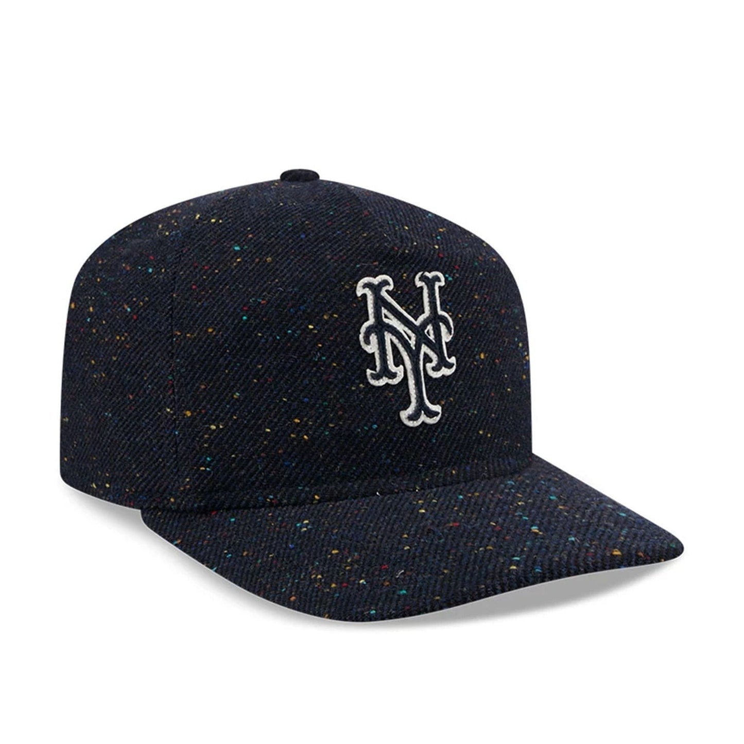 This is a New York Mets MLB Speckled Wool Navy 19TWENTY Adjustable Cap 5