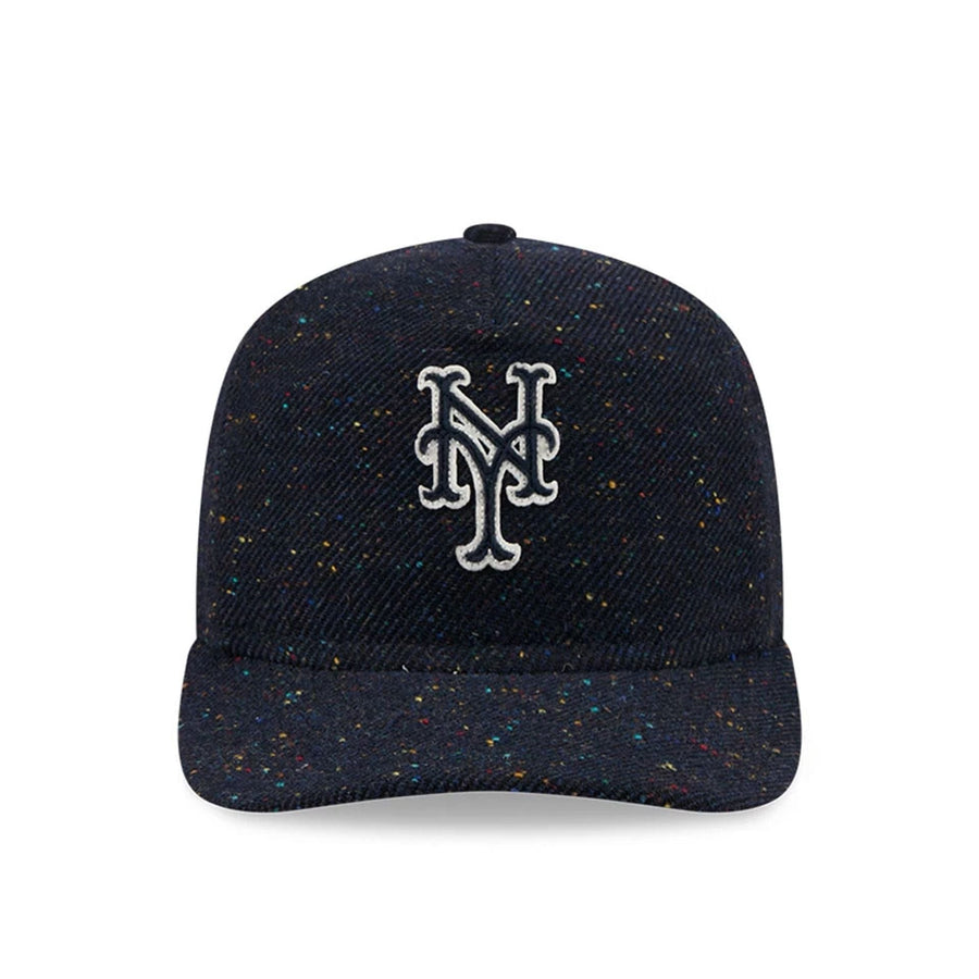 This is a New York Mets MLB Speckled Wool Navy 19TWENTY Adjustable Cap 4
