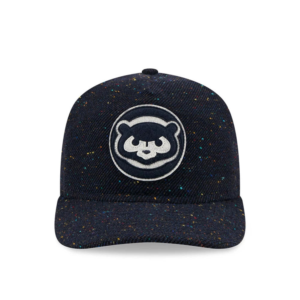 This is a Chicago Cubs MLB Speckled Wool Navy 19TWENTY Adjustable Cap 4