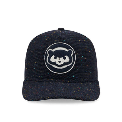 This is a Chicago Cubs MLB Speckled Wool Navy 19TWENTY Adjustable Cap 4