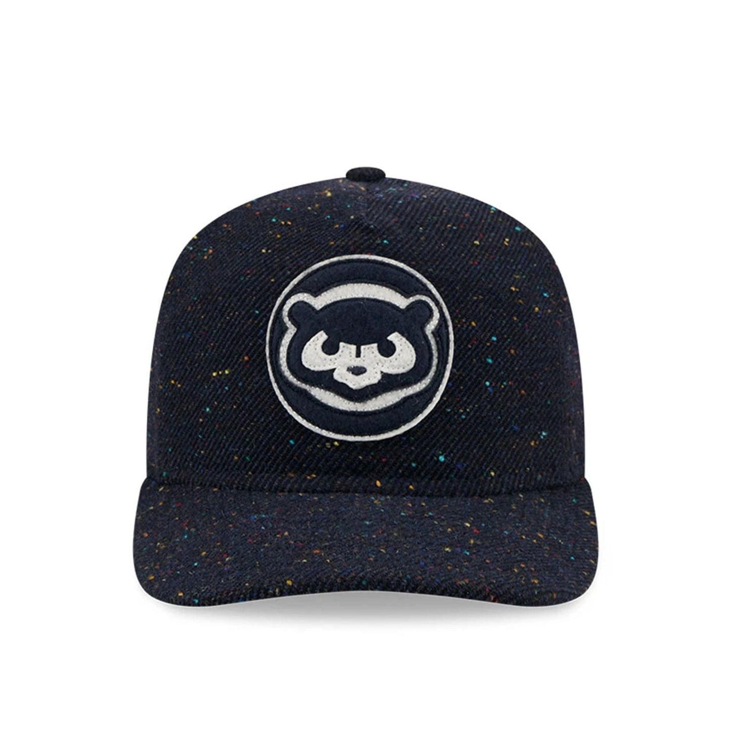 This is a Chicago Cubs MLB Speckled Wool Navy 19TWENTY Adjustable Cap 4