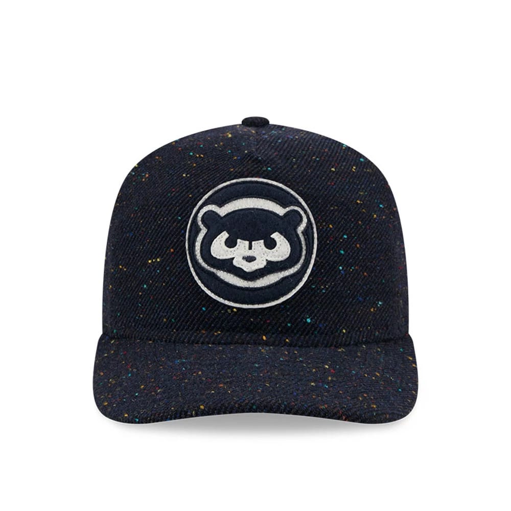 This is a Chicago Cubs MLB Speckled Wool Navy 19TWENTY Adjustable Cap 4