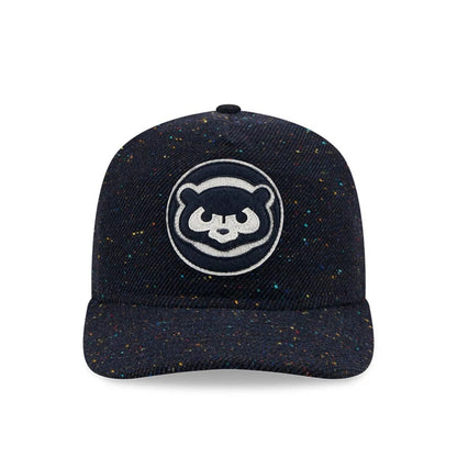 This is a Chicago Cubs MLB Speckled Wool Navy 19TWENTY Adjustable Cap 4