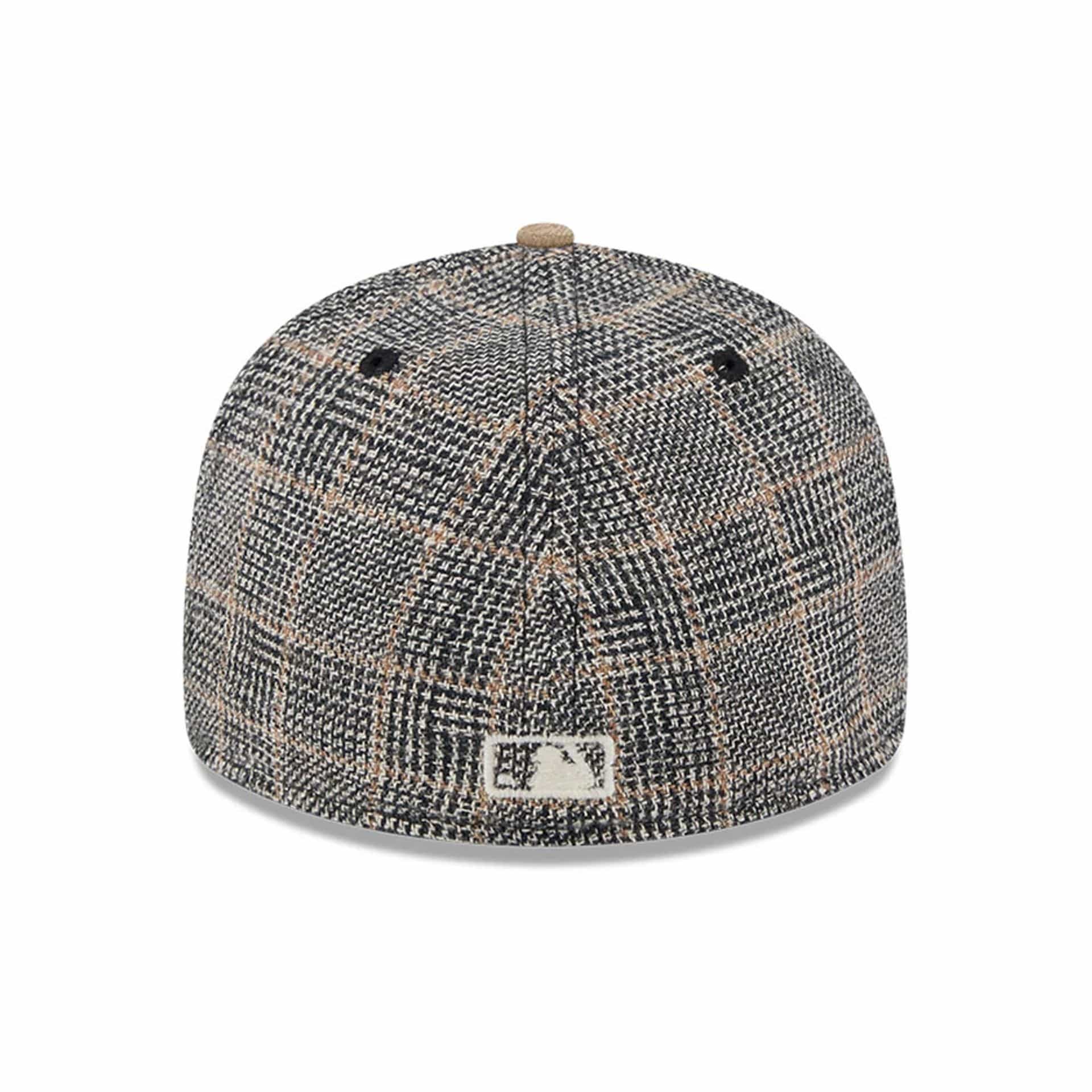 This is a Seattle Mariners MLB Vintage Tweed Open Blue Retro Crown 59FIFTY Fitted Cap 5