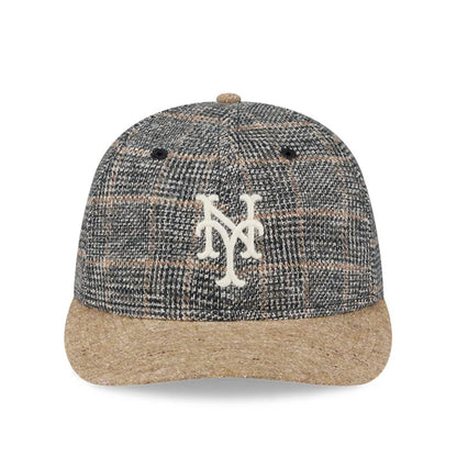 This is a New York Mets MLB Vintage Tweed Open Blue Retro Crown 59FIFTY Fitted Cap 3