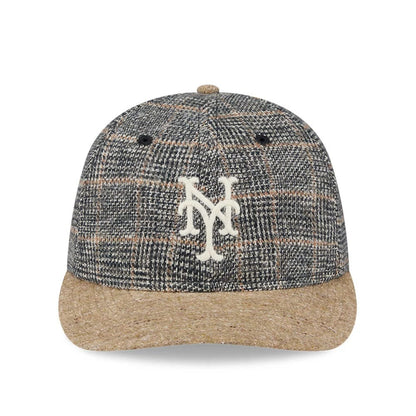 This is a New York Mets MLB Vintage Tweed Open Blue Retro Crown 59FIFTY Fitted Cap 3