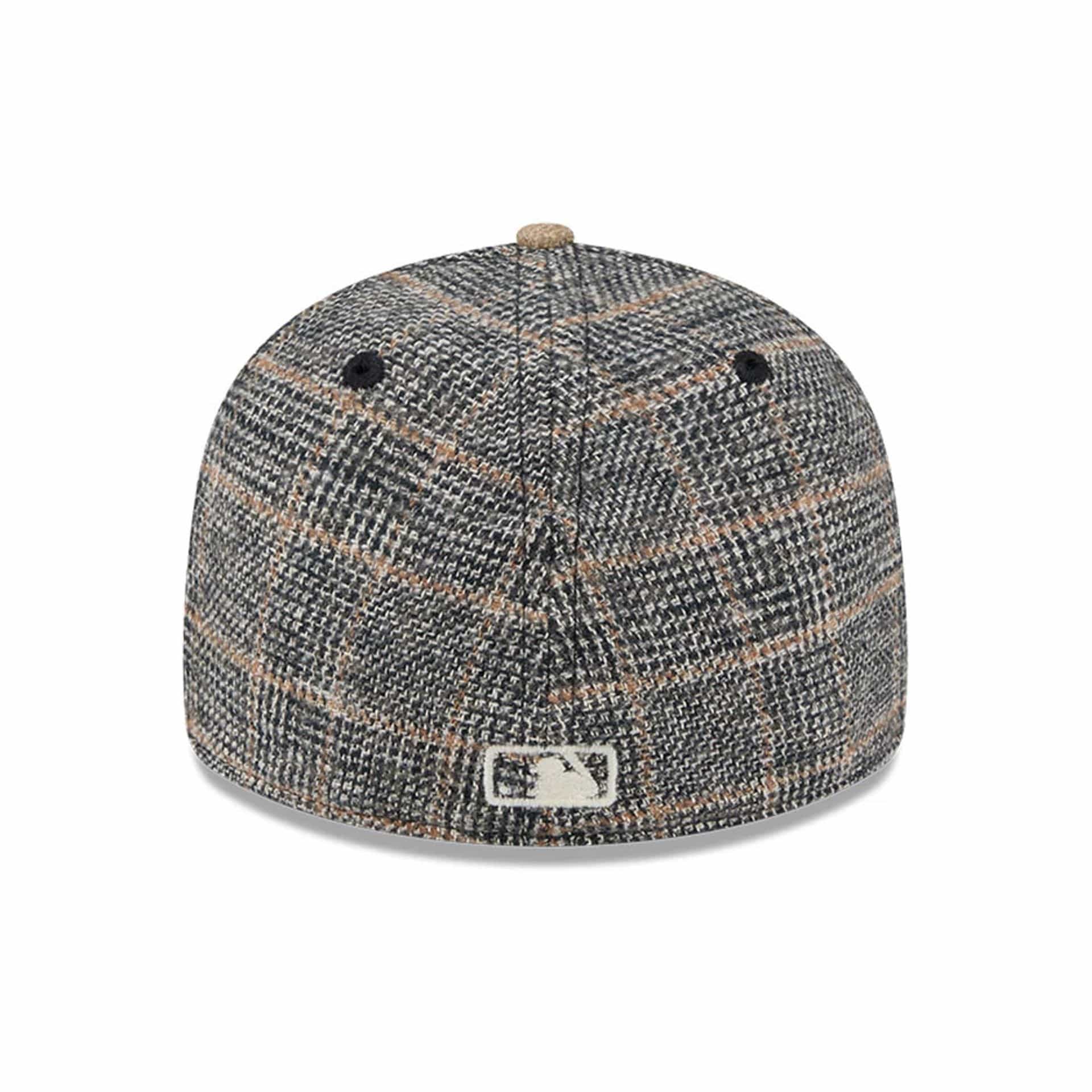 This is a New York Mets MLB Vintage Tweed Open Blue Retro Crown 59FIFTY Fitted Cap 5