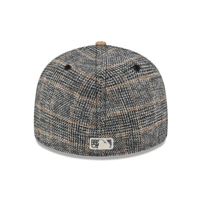 This is a Houston Astros MLB Vintage Tweed Open Blue Retro Crown 59FIFTY Fitted Cap 5