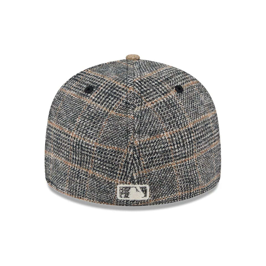 This is a Chicago White Sox MLB Vintage Tweed Open Blue Retro Crown 59FIFTY Fitted Cap 5