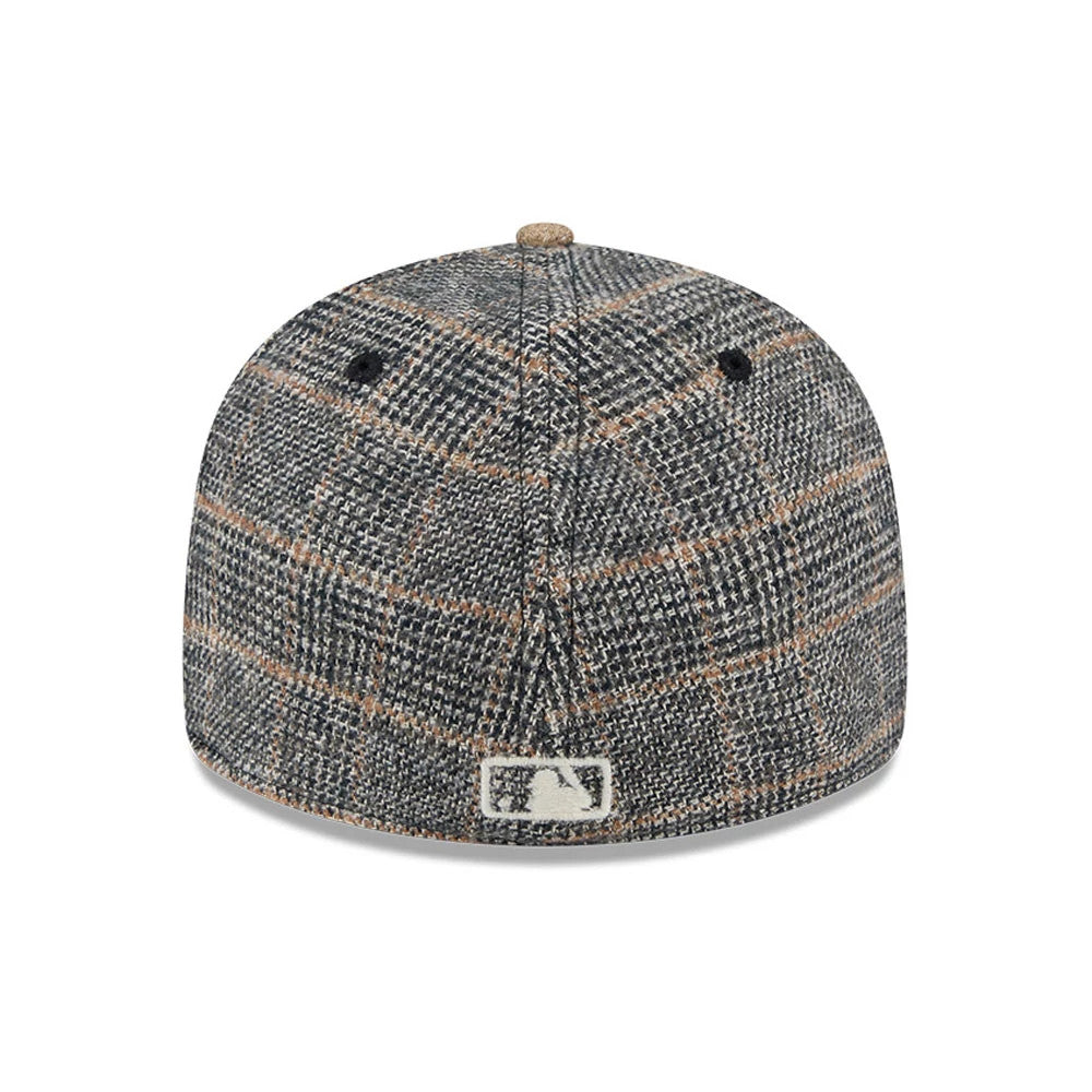 This is a Chicago White Sox MLB Vintage Tweed Open Blue Retro Crown 59FIFTY Fitted Cap 5