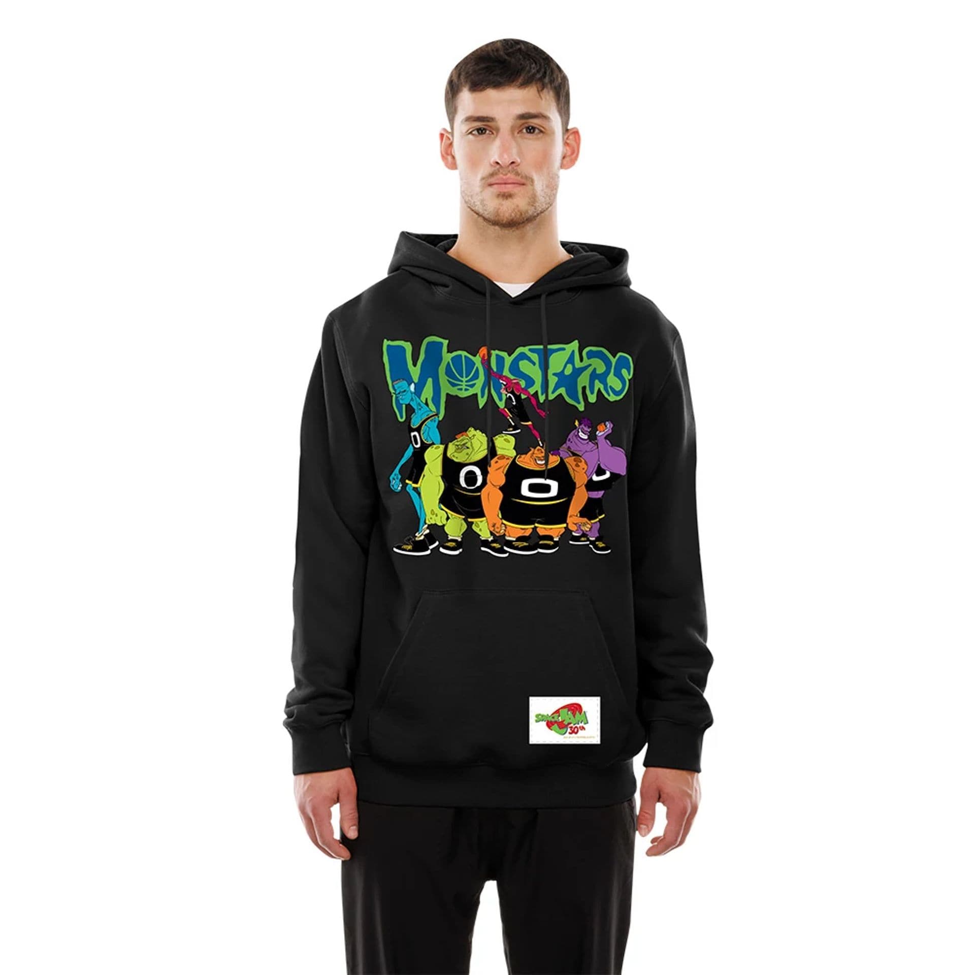 ✨鬼フェード✨80s リバースウィーブ hoodie レイカーズカラー Warner Brothers Space Jam Black Pullover Hoodie | NEC UK