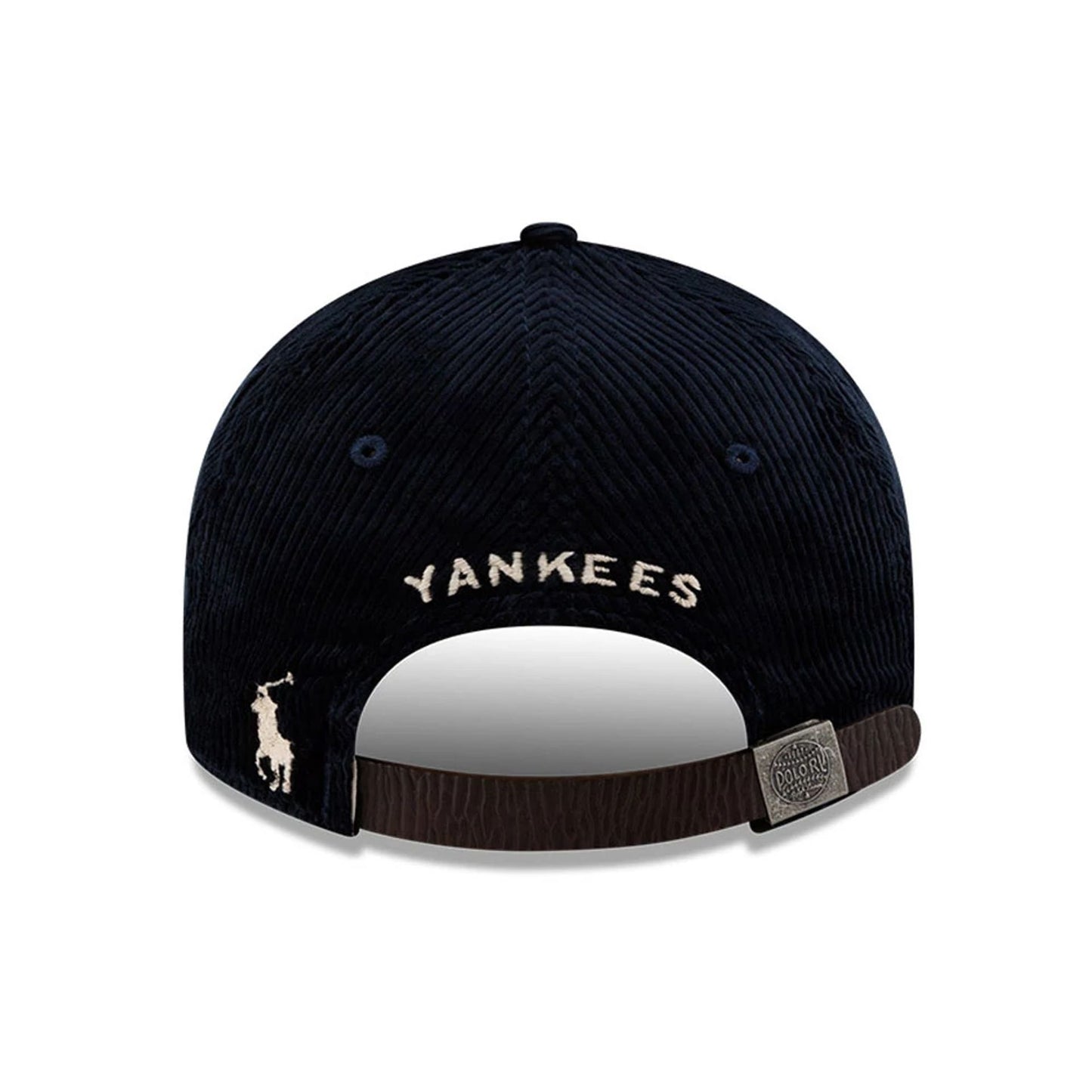 Pictured is this Ralph Lauren x MLB New York Yankees Retro Crown 9FIFTY cap in navy. 2