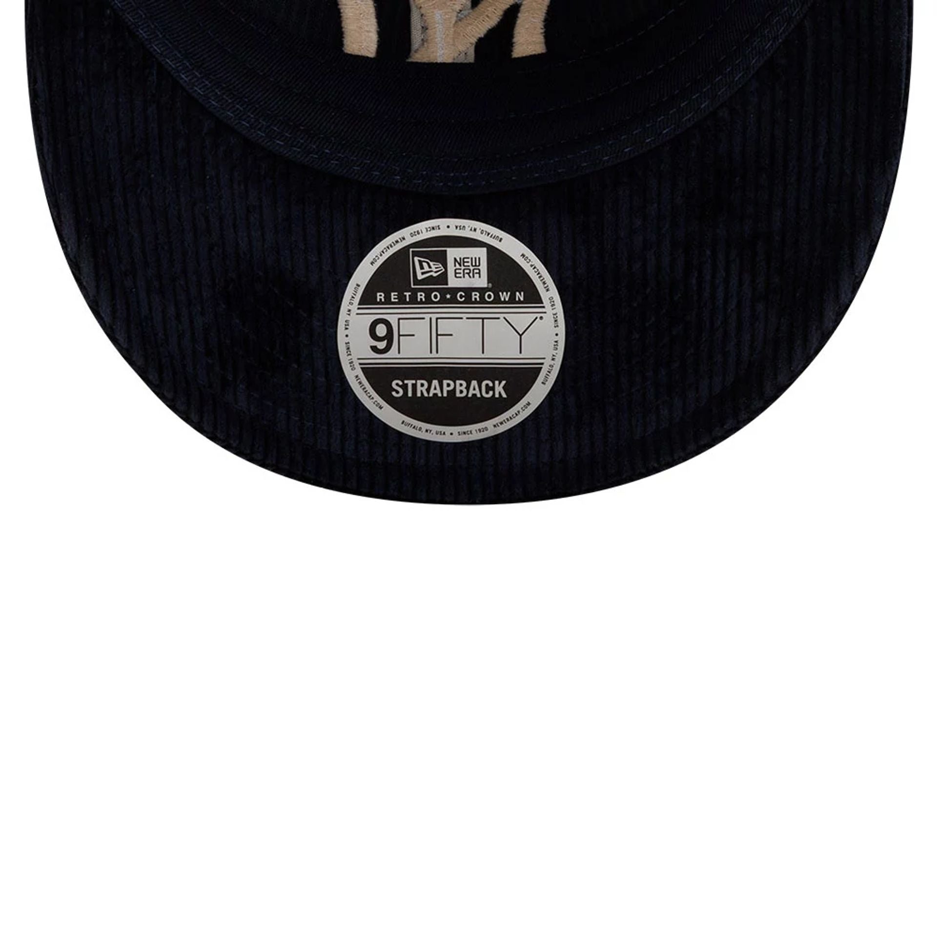 Pictured is this Ralph Lauren x MLB New York Yankees Retro Crown 9FIFTY cap in navy. 7
