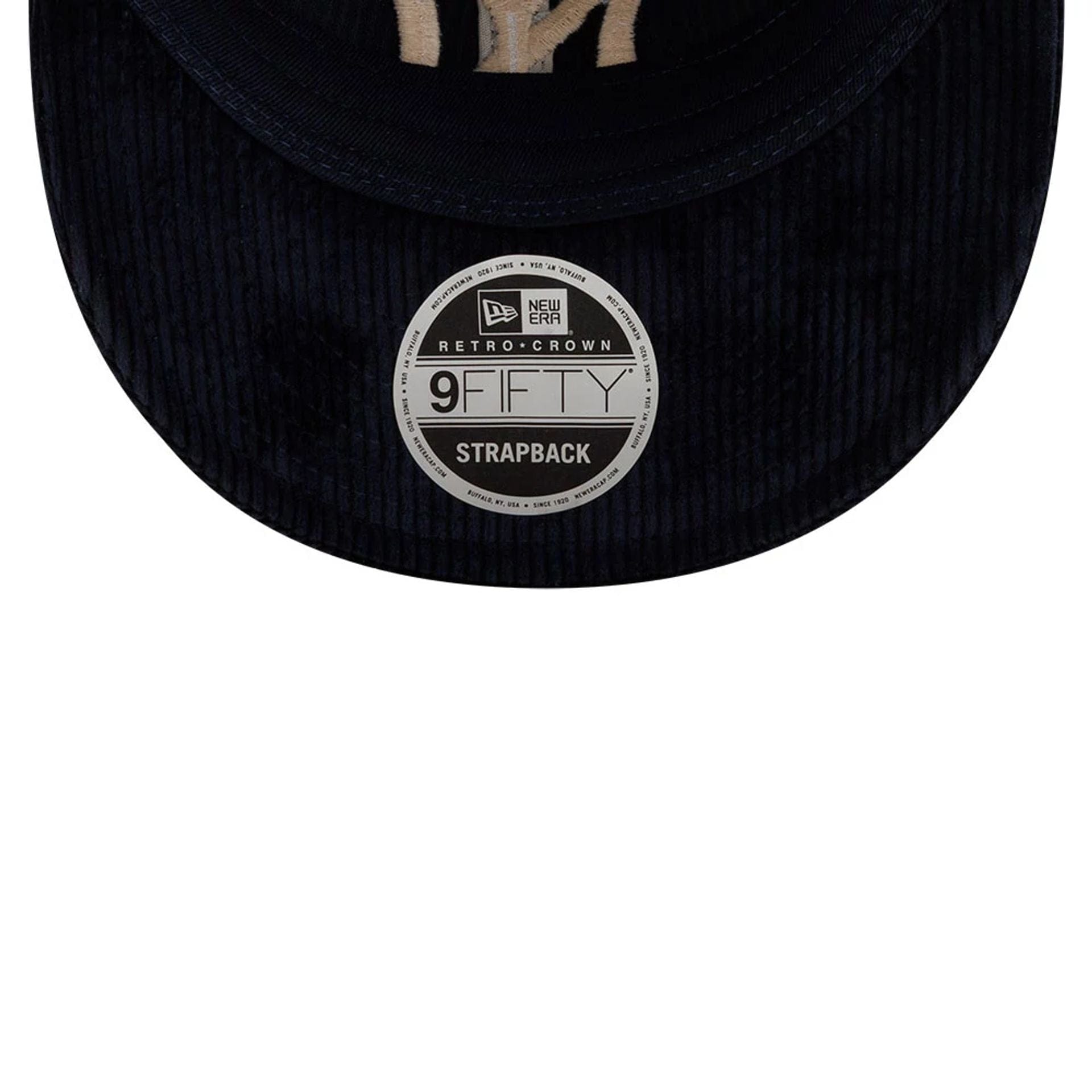 Pictured is this Ralph Lauren x MLB New York Yankees Retro Crown 9FIFTY cap in navy. 7