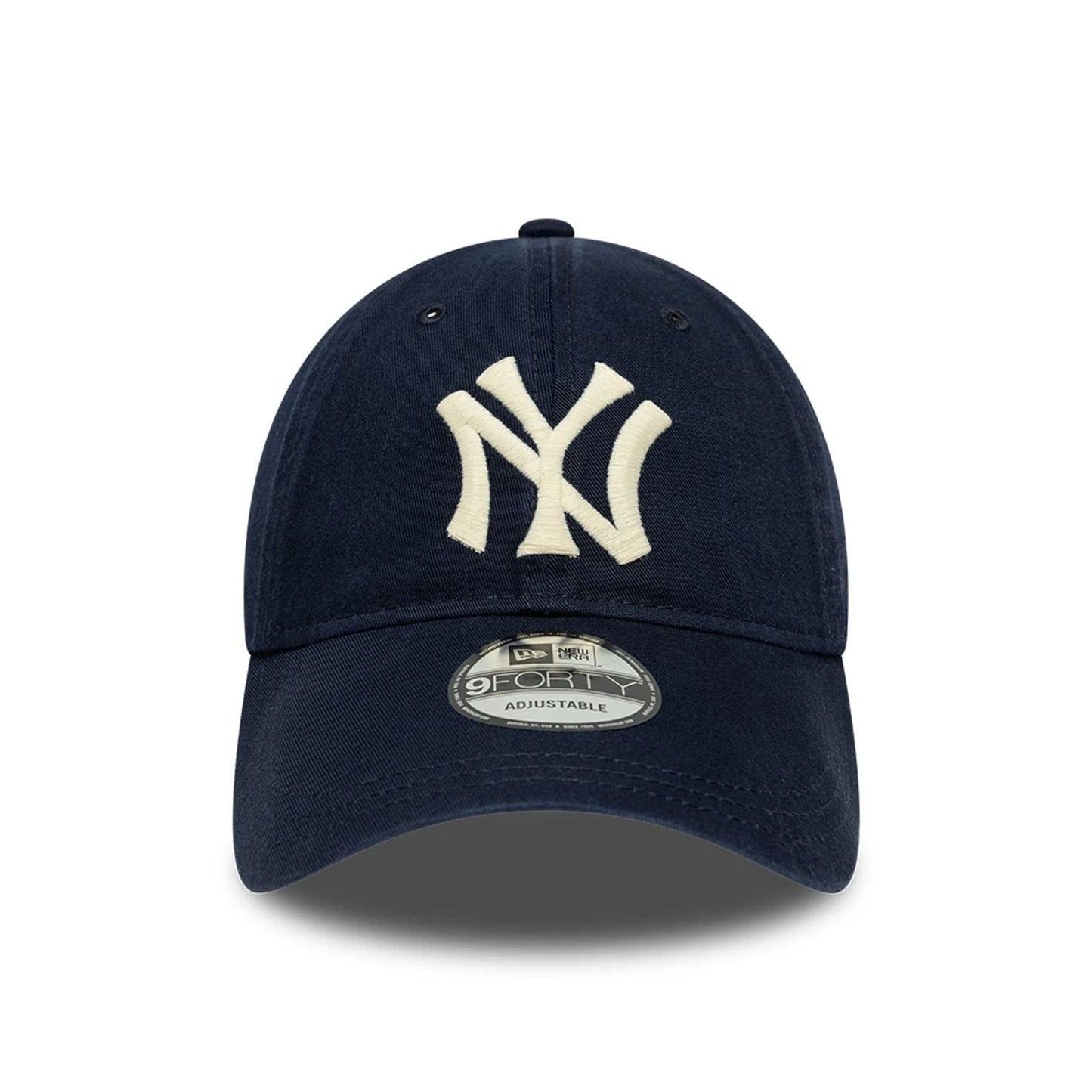 This is a New York Yankees Ralph Lauren x MLB Navy Long Visor 9FORTY Adjustable Cap 3